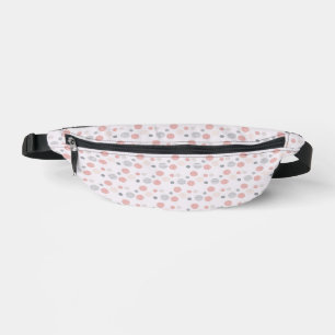 Sacs Banane Cercles rouges et bleus sur blanc