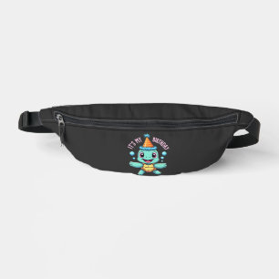 Sacs Banane C'est mon anniversaire joli tortue de mer océan fê