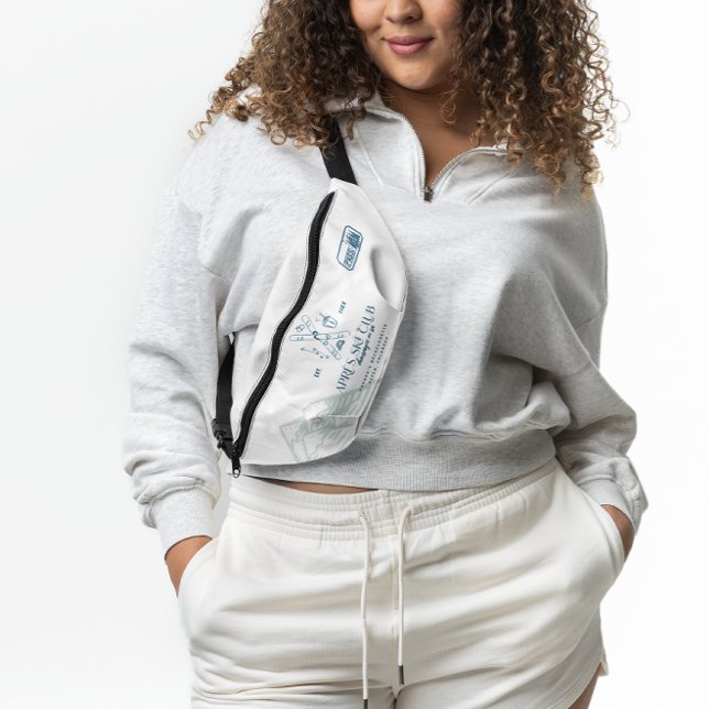 Sacs Banane Champagne sur glace | Bachelorette Après Ski (Créateur téléchargé)