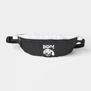 Sacs Banane Chapeau de sorcière de chien Halloween Boo Chauves