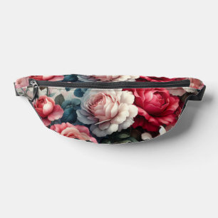 Sacs Banane Charme floral de la rose intemporelle