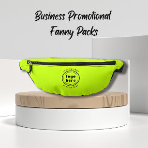 Sacs Banane Chartreuse Custom Company Logo Business Promotion