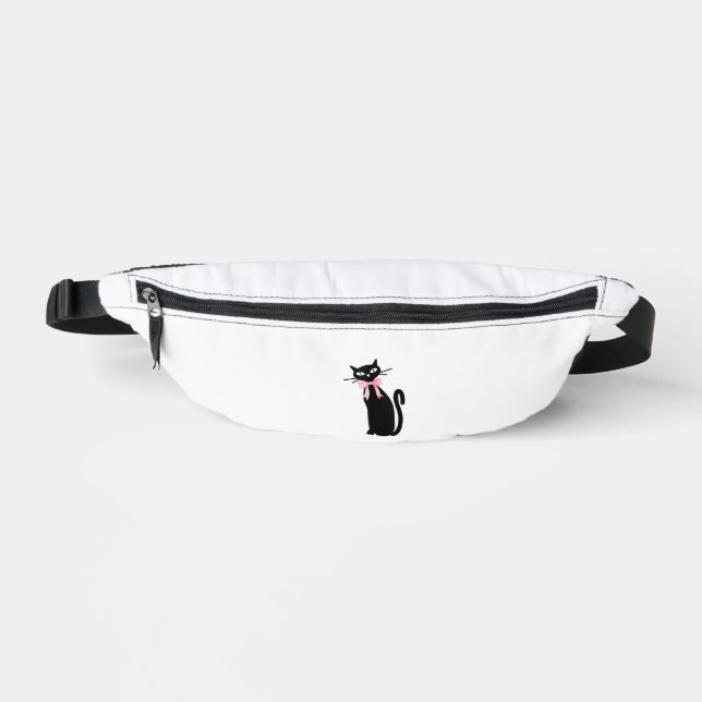 Sacs Banane Chat Atomique avec chatte rose Chatte Fille Nettoy (Recto)