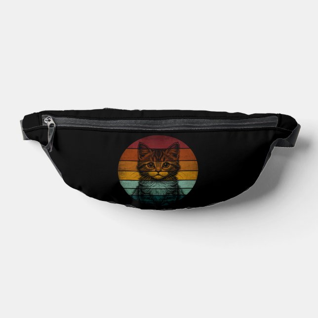 Sacs Banane Chat Cute Retro vintage (Poser)