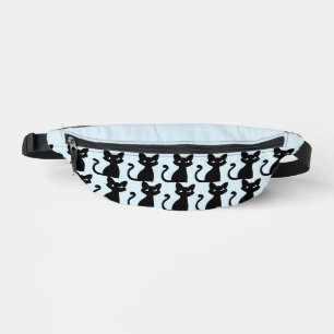 SACS BANANE CHAT NOIR CUTE FANNY PACK