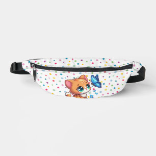 Sacs Banane Chaton/chat mignon & papillon