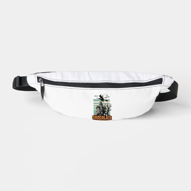 Sacs Banane Chemise Chocolat Sorcière Dessin de friandise sucr (Recto)