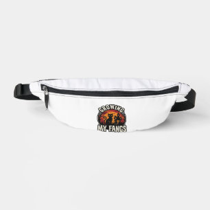 Sacs Banane Chemise de chat noir Halloween faisant pousser mes