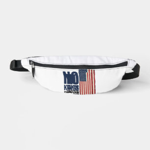 Sacs Banane Chemise de conception de drapeau patriotique sans