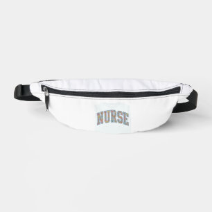 Sacs Banane Chemise de conception de lettrage universitaire fl
