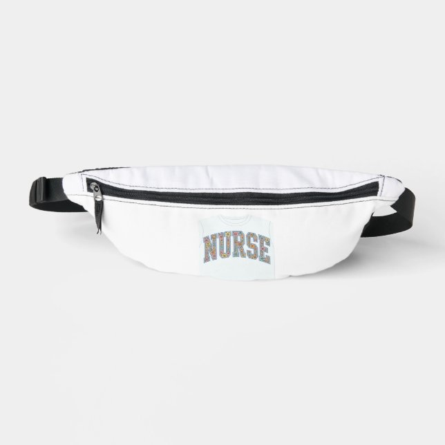 Sacs Banane Chemise de conception de lettrage universitaire fl (Recto)