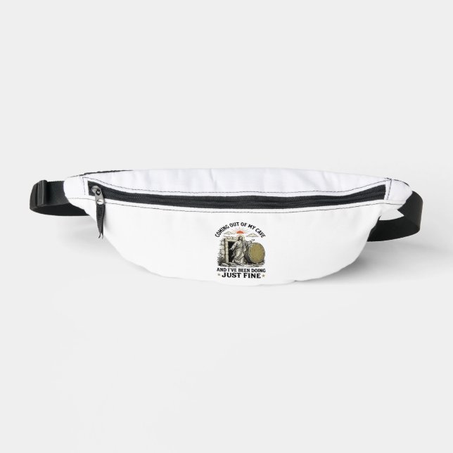 Sacs Banane Chemise de la Résurrection Chrétienne Sortant de M (Recto)