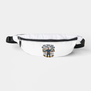 Sacs Banane Chemise de réparation de papa de la fête des pères