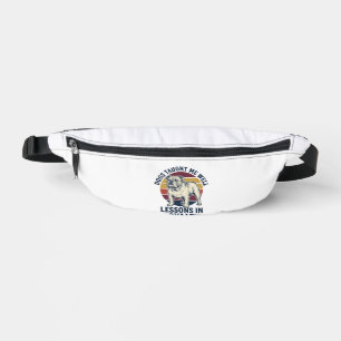 Sacs Banane Chemise de sagesse canine Graphique de leçon de bo