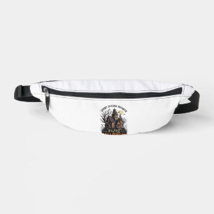 Sacs Banane Chemise de saison effrayante manoir hanté gravure