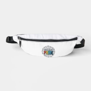 Sacs Banane Chemise de sensibilisation inclusive vintage de fi