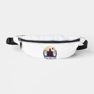 Sacs Banane Chemise de sorcière de maison hantée Gravure Hallo