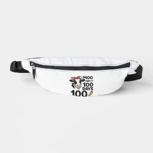 Sacs Banane Chemise de vache 100 jours Gravure vintage design