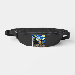 Sacs Banane Chemise Tortue Artistique Tortue Nuit Étoilée (1)