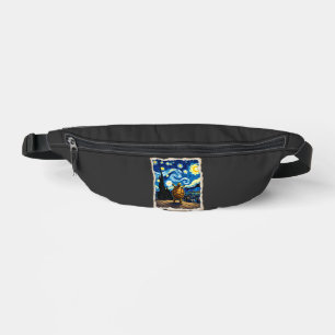 Sacs Banane Chemise Tortue Artistique Tortue Nuit Étoilée (3)