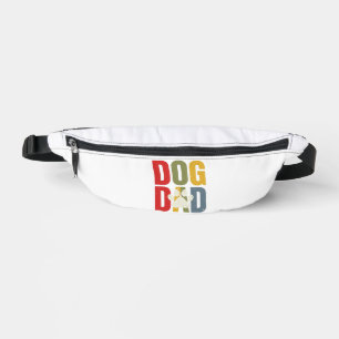 Sacs Banane Chemise Vintage Dog Dad Empreinte De Patte Rétro T