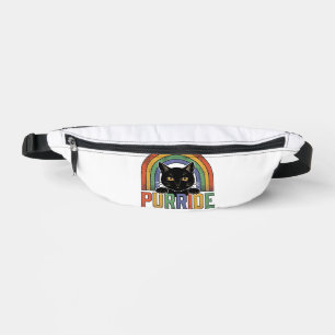 Sacs Banane Chemise vintage Purride Chat Noir Arc-en-Ciel Desi