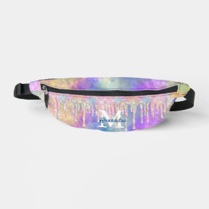 Sacs Banane Chic coloré unicorne goutte parties scintillant mo