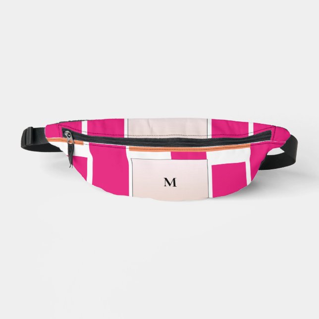 Sacs Banane Chic Monogramme Feminine StriMotif (Recto)