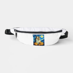 Sacs Banane Chien Colley Rough Mignon Citrouille Halloween Jac