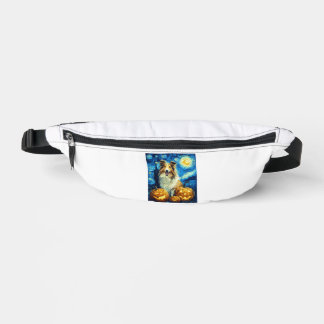 Sacs Banane Chien Colley Rough Mignon Citrouille Halloween Jac
