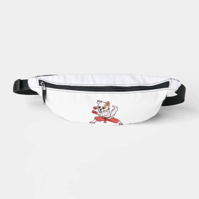 Sacs Banane Chien connaît Karate (Recto)