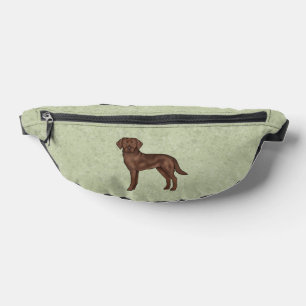 Sacs Banane Chocolat Labrador Retriever Brown Lab Dog Green