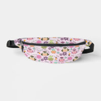 Chouette mignonne rose