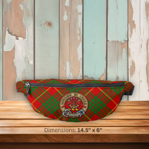 Sacs Banane Cimier du clan Cameron sur tartan