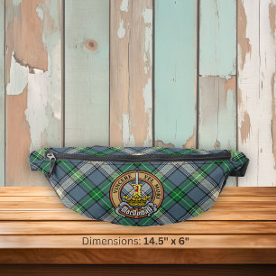 Sacs Banane Cimier du clan MacDowall sur tartan