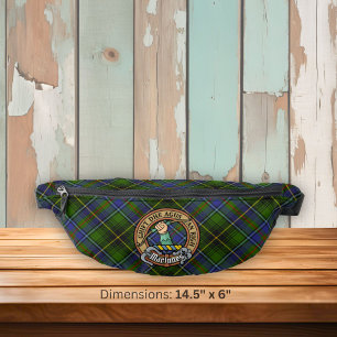 Sacs Banane Cimier du clan MacInnes sur tartan