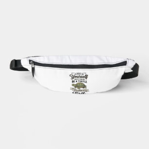 Sacs Banane Citation de Tortue Drôle Design de Gravure Vintage