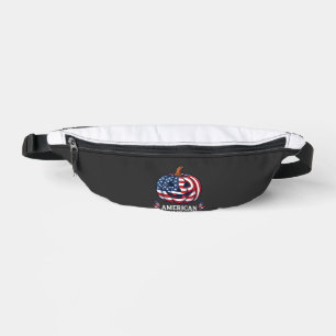 Sacs Banane Citrouille Américaine Halloween Drapeau Usa Étoile