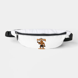 Sacs Banane Citrouille Fer Vintage Bodybuilder Halloween Desig