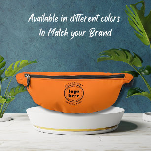 Sacs Banane Citrouille Orange Company Logo Entreprise Promotio