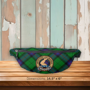 Sacs Banane Clan Armstrong Crest sur Tartan