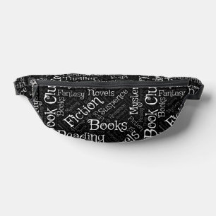 Sacs Banane Cloud Word pour les amateurs de livres