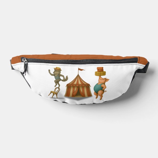 Sacs Banane Cochon de cirque et loup (Poser)