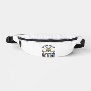 Sacs Banane Cœur Arc-en-ciel Mains Vintage Design Vectoriel_