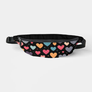 Sacs Banane Coeurs colorés Saint Valentin