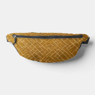 Sacs Banane Collection d'Art Déco Vintage Gold White