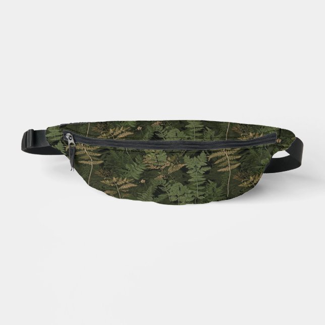 Sacs Banane Combinaison de camouflage en fougère (Recto)