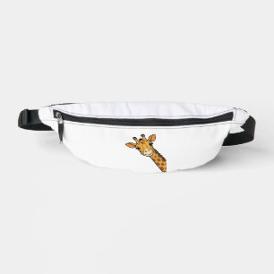 Sacs Banane Conception de chemise de girafe furtive de gravure