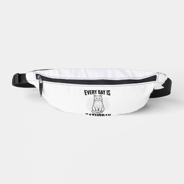 Sacs Banane Conception de chemise drôle pour amateur de chat d (Recto)