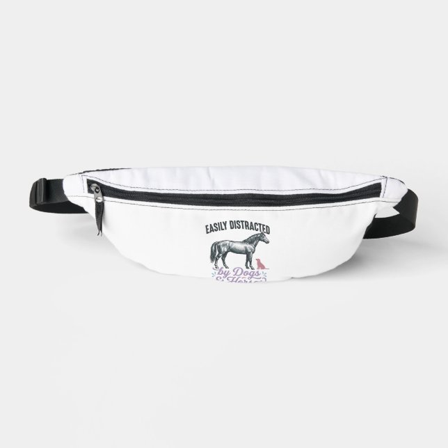 Sacs Banane Conception de chemise facilement distrait par les  (Recto)